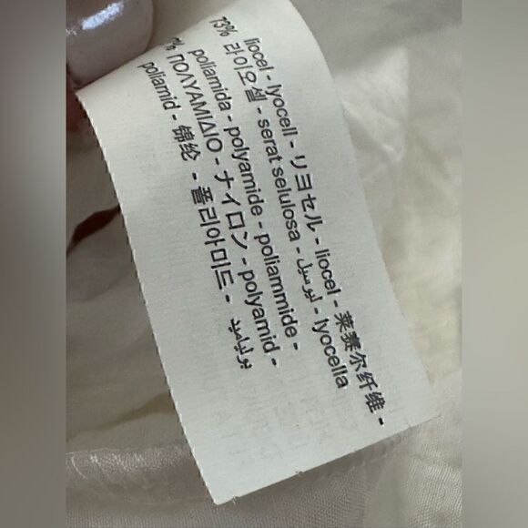 Zara White Ruffled Sleeveless Top  NWT - Picture 5 of 5